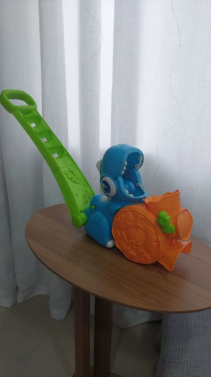 andador dino bolinhas bright stars som e luz