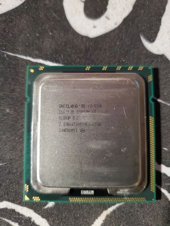tenho 2 PROCESSADORES i7 para SERVIDOR Cpu Intel Core I7-930 IO 920 Soquete 1366 (Usado)  - Foto 2