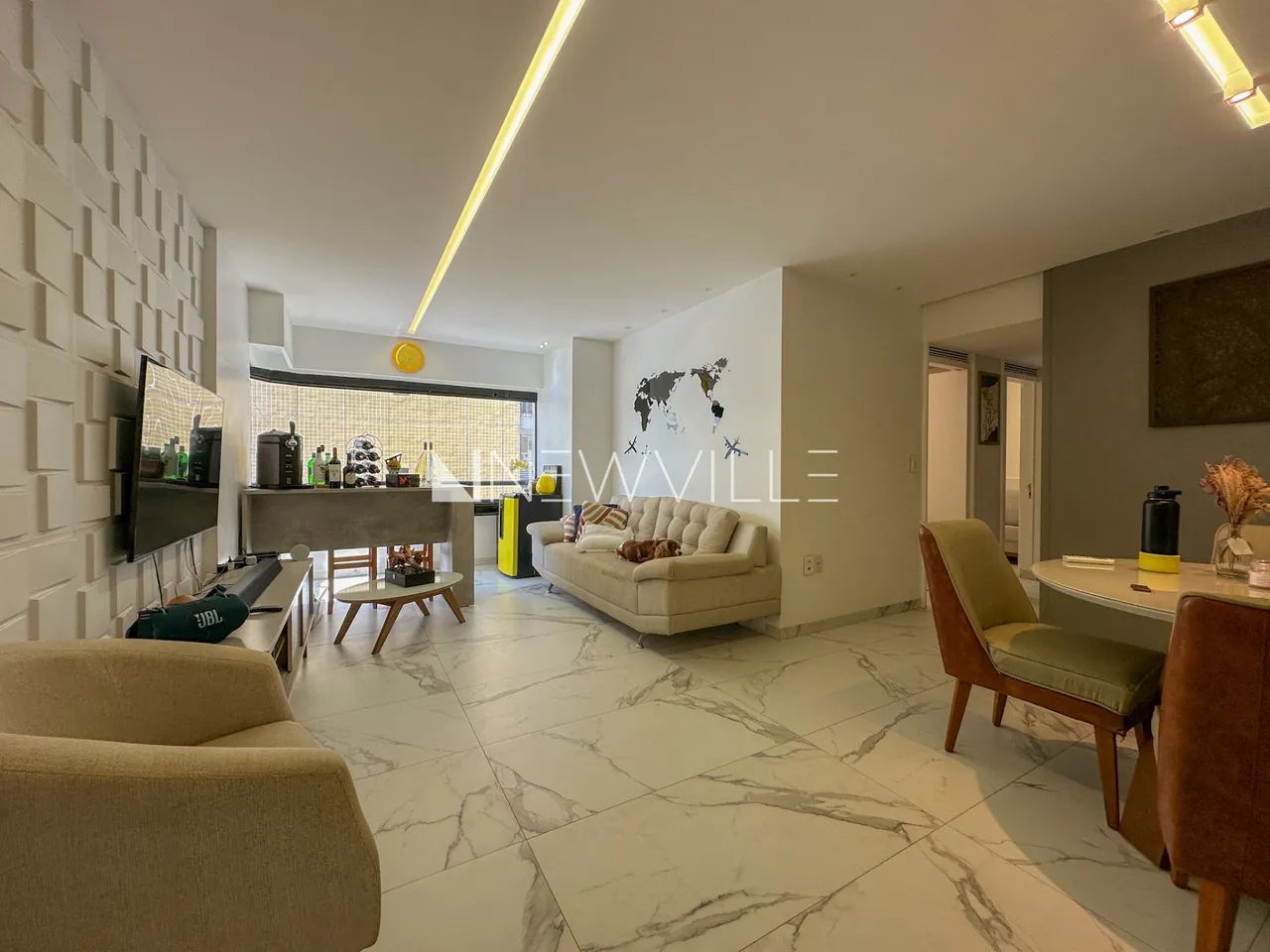 Apartamento para locação em Boa Viagem com 3 quartos e varanda - Foto 2