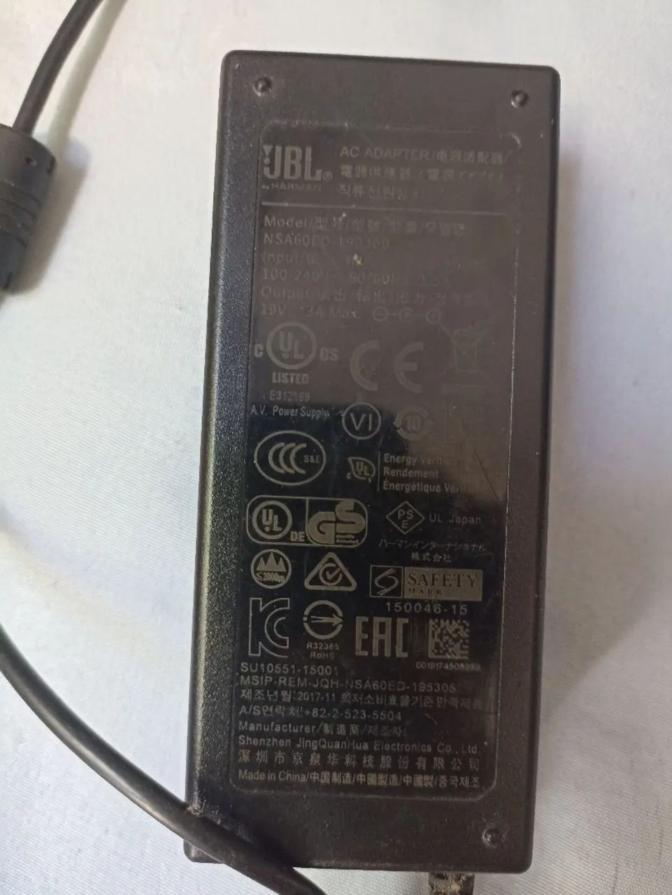 Carregador Jbl Xtreme Original 
