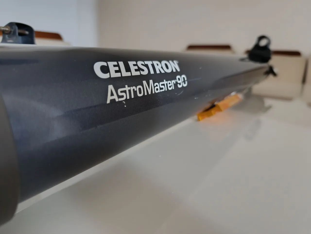 Pra vender logo - Telescópio Celestron® Astromaster 90 EQ - Foto 2