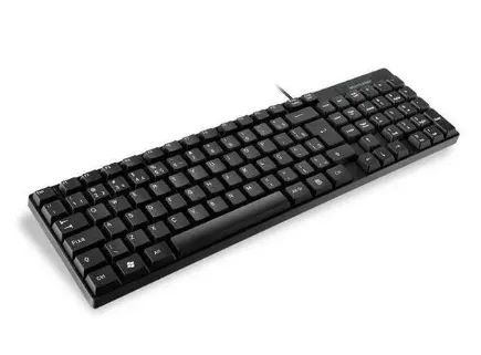 Teclado Com Fio Usb Compacto 2.0 Multi TC-193 Cabo de 120cm e Resistente a Água  - Foto 2