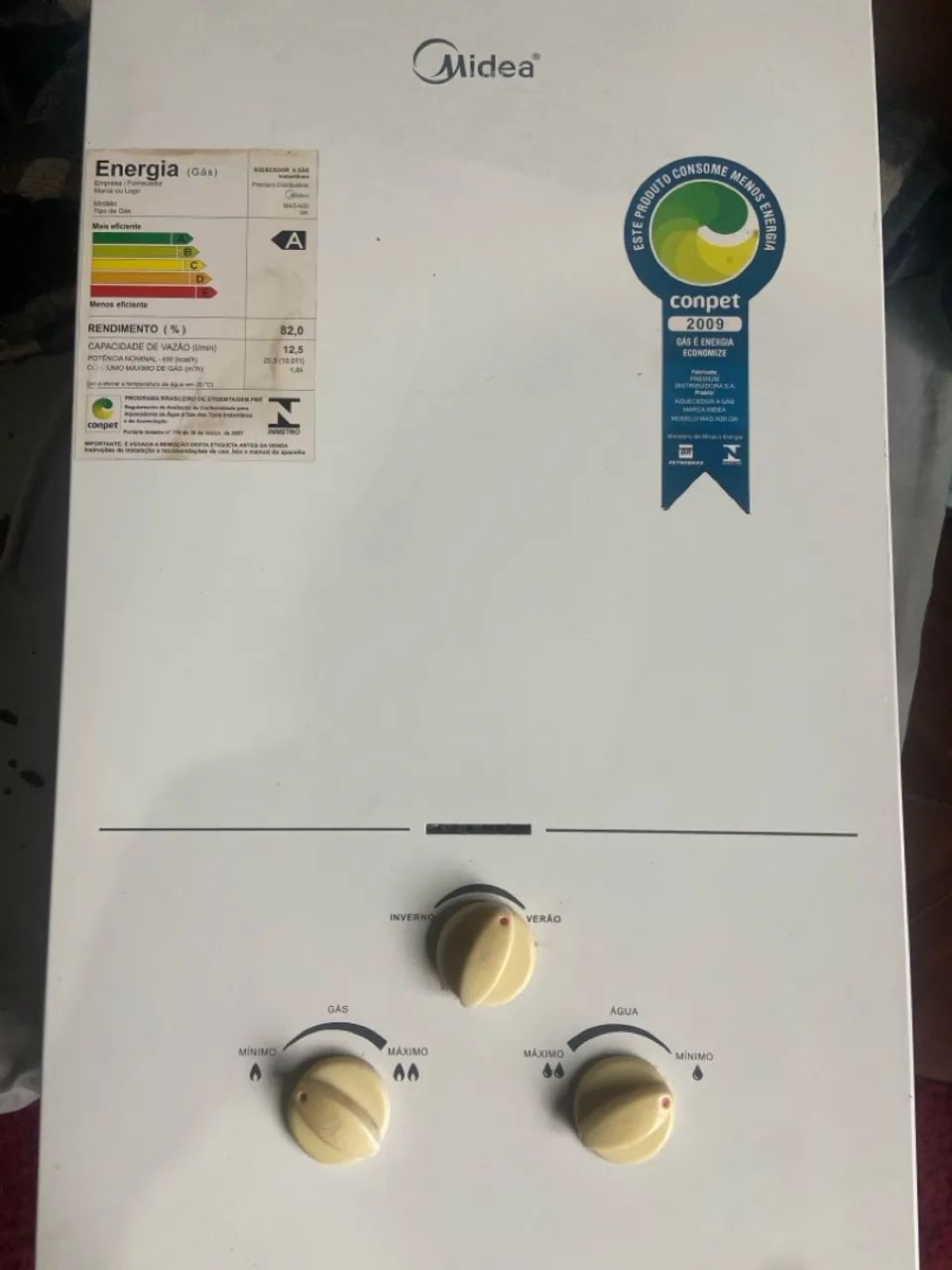Aquecedor a gás Midea  - Foto 4