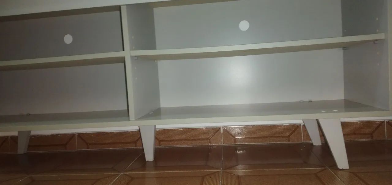 Vendo Rack de sala çinza semi novo - Foto 2