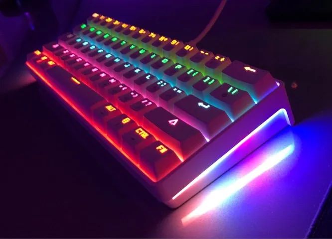 Teclado Mecânico 60% Switch Red Entrega gratis  - Foto 2