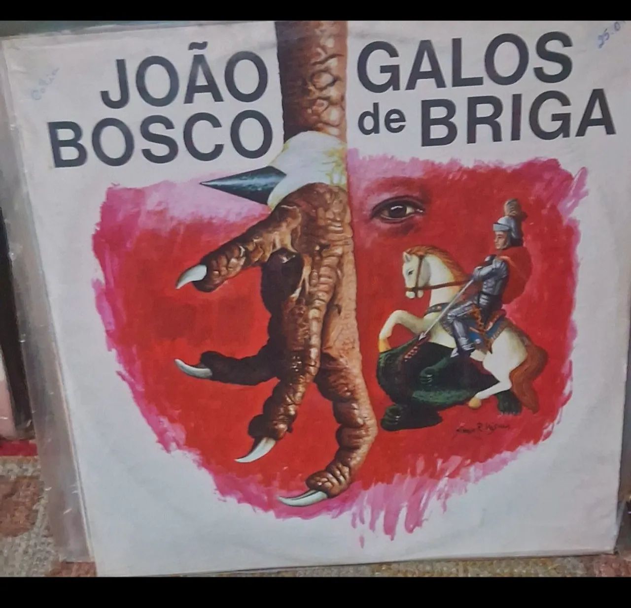Disco de Vinil - João Bosco - Galos De Briga