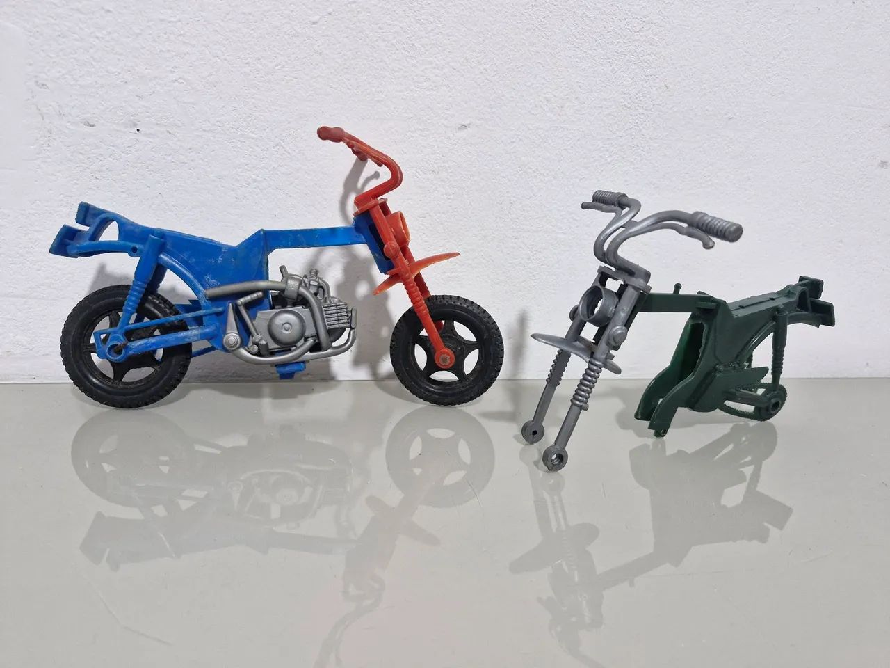 Lote de motos Meplastic dos anos 80