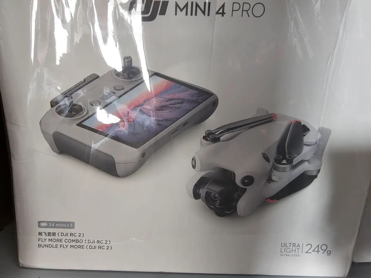 Drone DJI Mini 4 Pro - Kit Completo com Fly more(LACRADO) - Foto 2