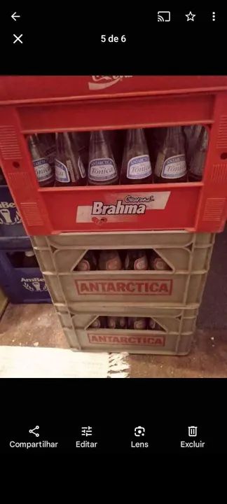 Caixa de Coca-Cola e garrafa de cerveja - Foto 3