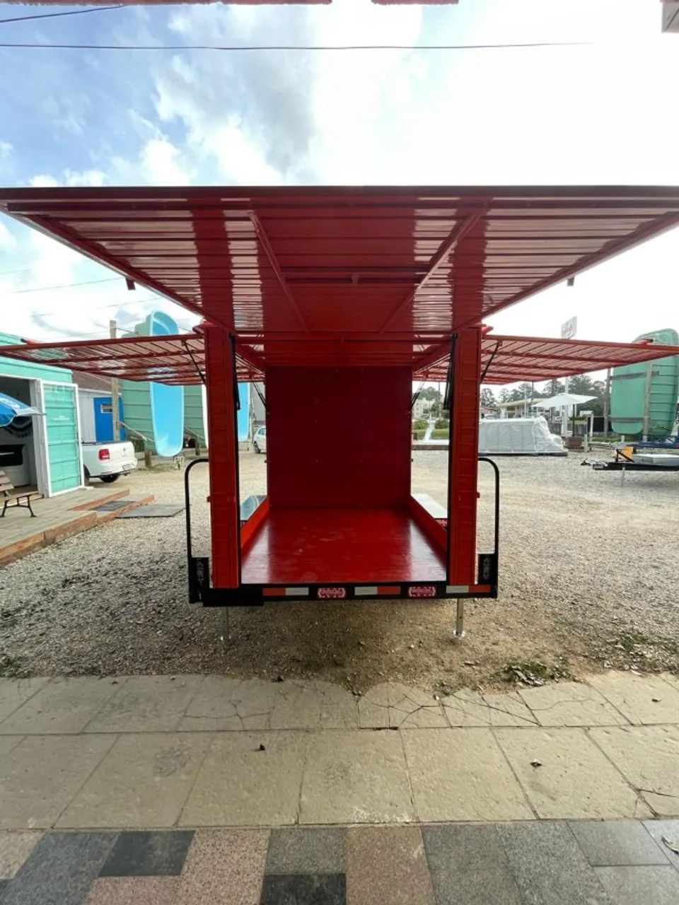 REBOQUE BAÚ MODELO DRONE PULVERIZAÇÃO - Foto 4