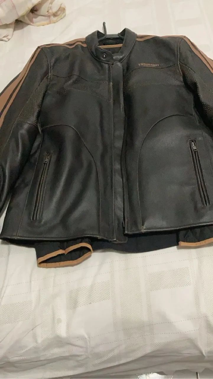 Jaqueta de couro triumph  - Foto 2