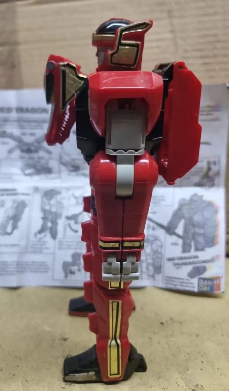 Power Rangers Red Dragon Zord - 1994 - Foto 3