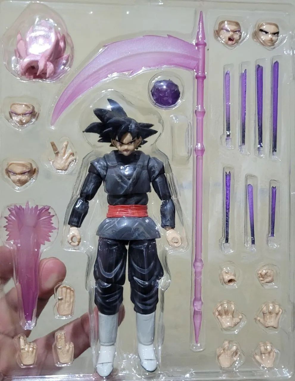 Boneco Dragon Ball Z - Goku Black Demoniacal Fit  - Foto 4