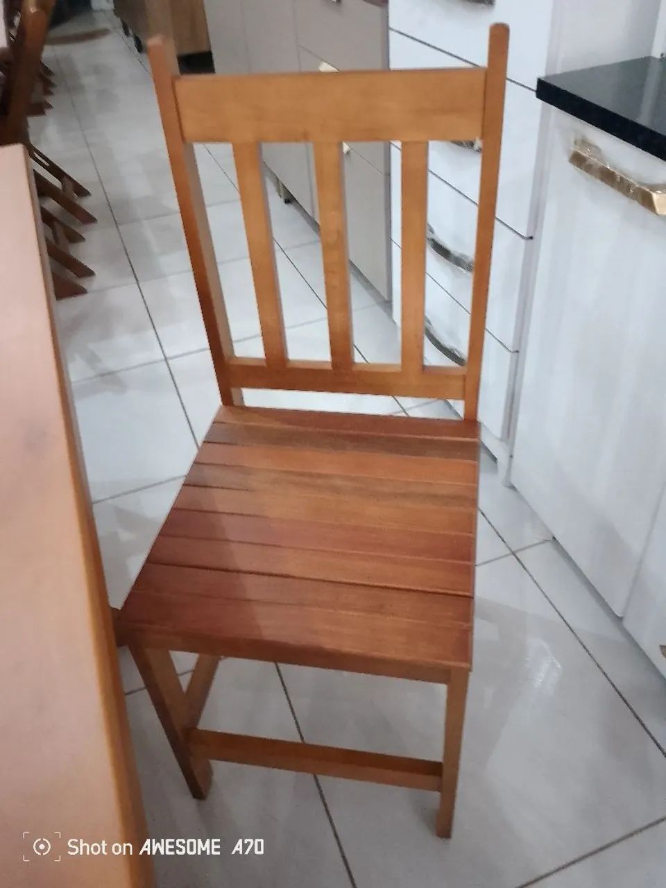 Mesa em madeira 4 lugares entrega e montagem grátis  - Foto 4