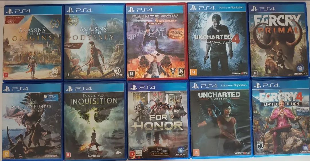 Jogos PS4 - Diversos Títulos. Entrego.