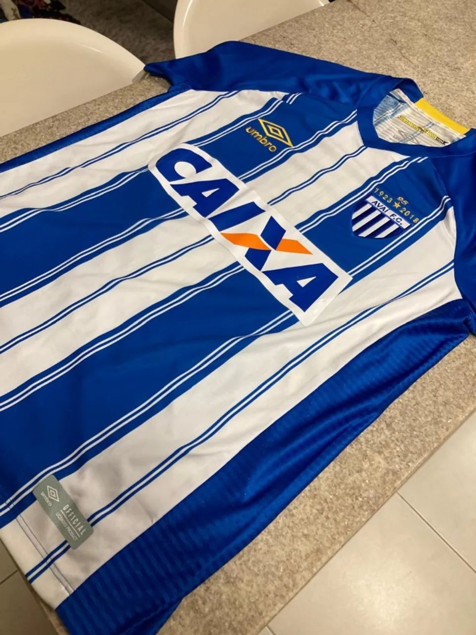 Camisa Avaí I 2018 - Tamanho P - Foto 3