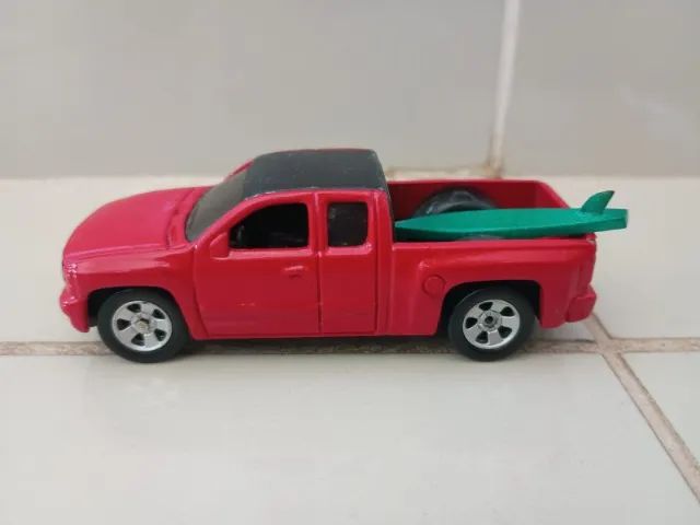 Miniatura chevrolet silverado hot wheels custom - Foto 2