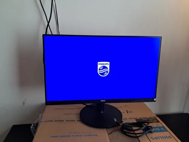 Monitor Philips V-Line 23,8" Seminovo (Bordas Ultrafinas)