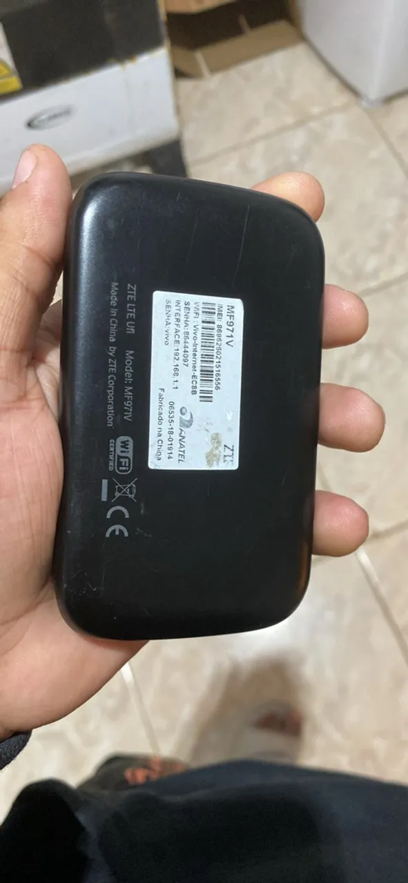 Modem Roteador ZTE MF971V Vivo