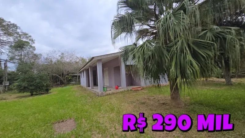[618] CHACRINHA EM NOVA SANTA RITA COM DUAS CASAS E UM PAVILHÃO , POÇO ARTESIANO. ÀS MARGE - Foto 2