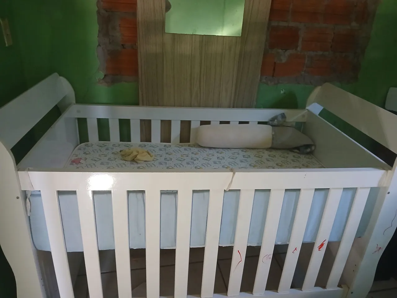 Berço Infantil Branco