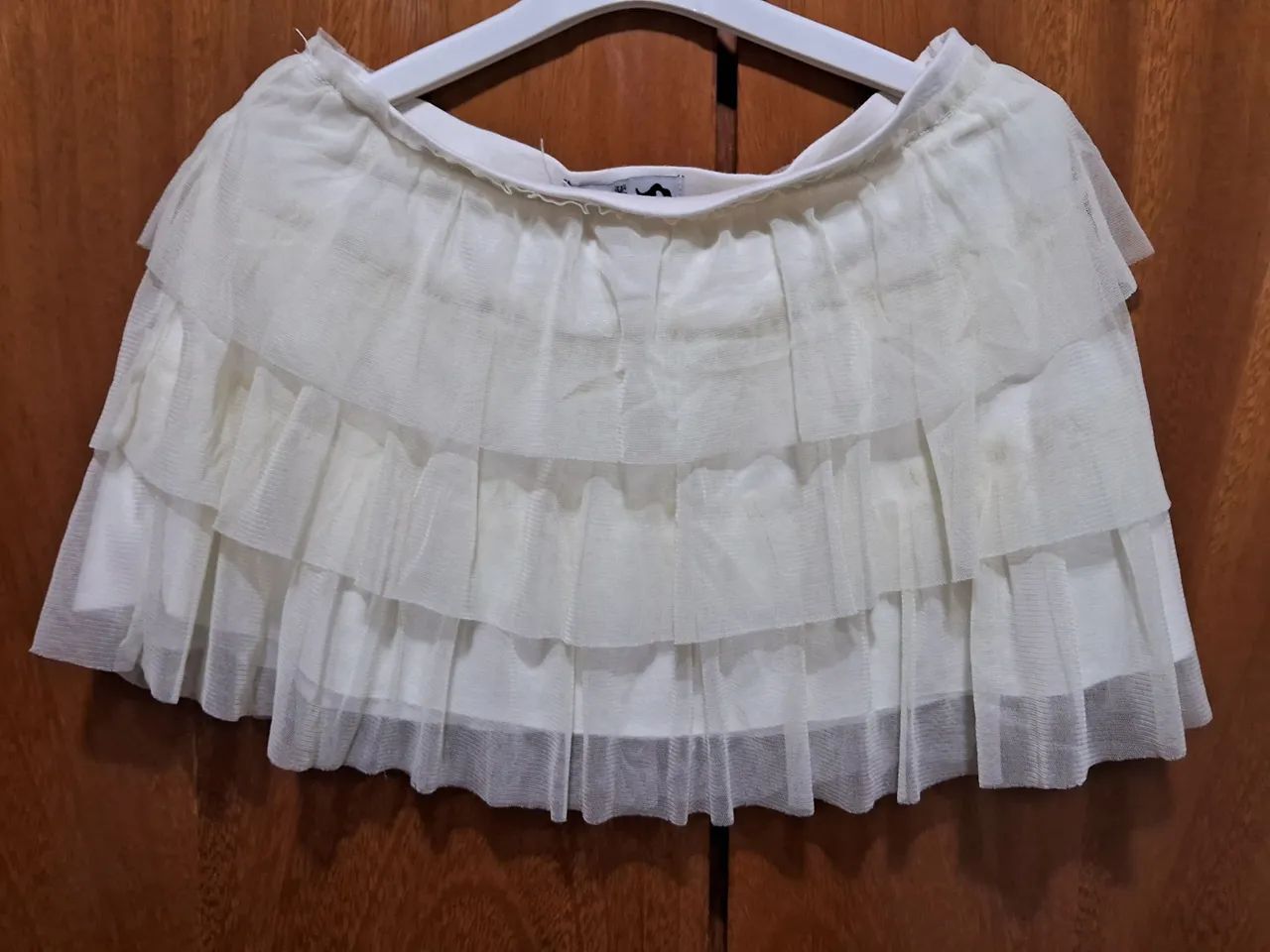 Saia de Tule Infantil John John Kids -,Tamanho 12 Anos 