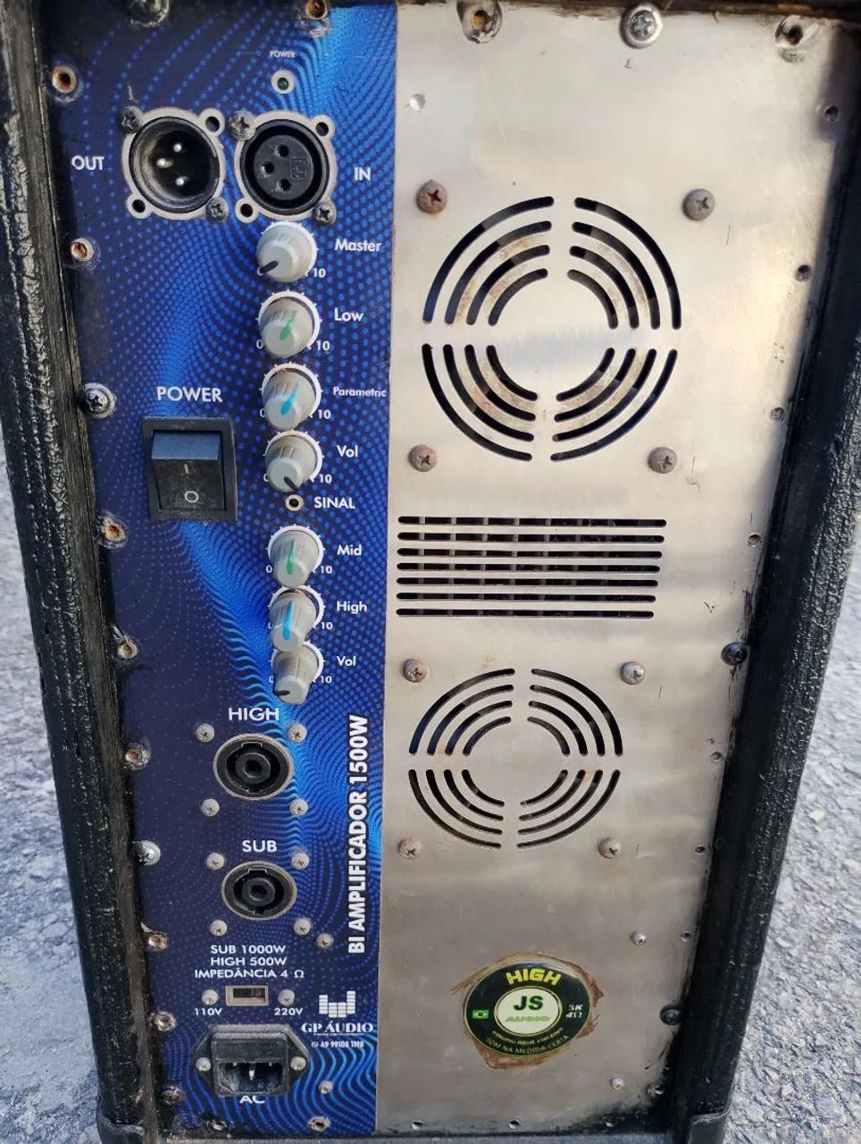 Amplificador Ativo 1500rms - Foto 4