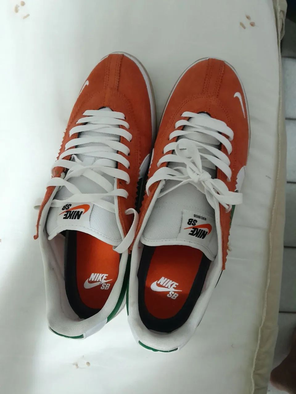 Tênis Nike BR SB laranja - Foto 3