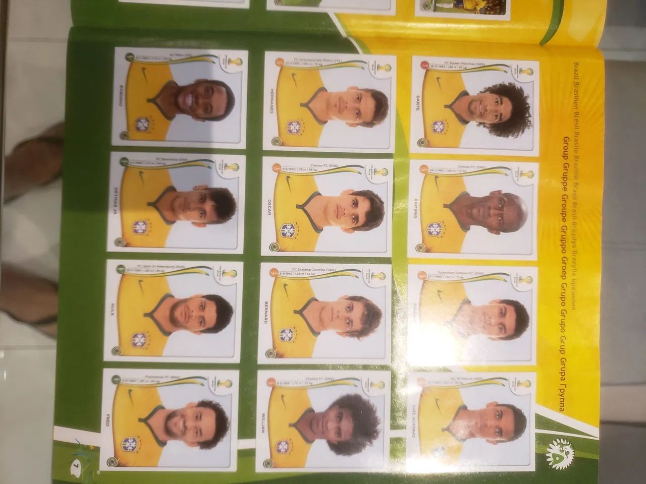 Álbum da copa de 2014. Perfeito para colecionador exigente. - Foto 4