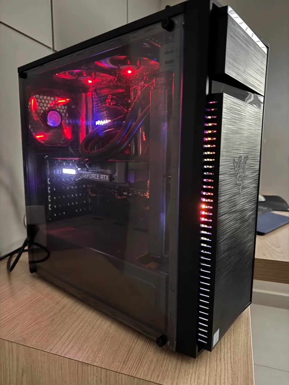 Computador Gamer RTX 3060TI 8gb + AMD Ryzen 7 7800X3D - Foto 2
