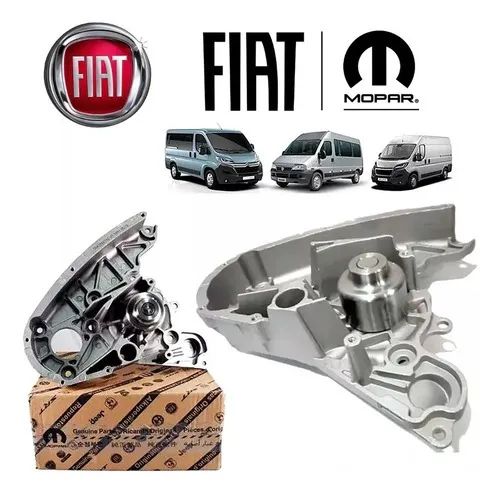 Bomba De Água Mopar 504388874 Ducato-Boxer 2.3 Original - Foto 2
