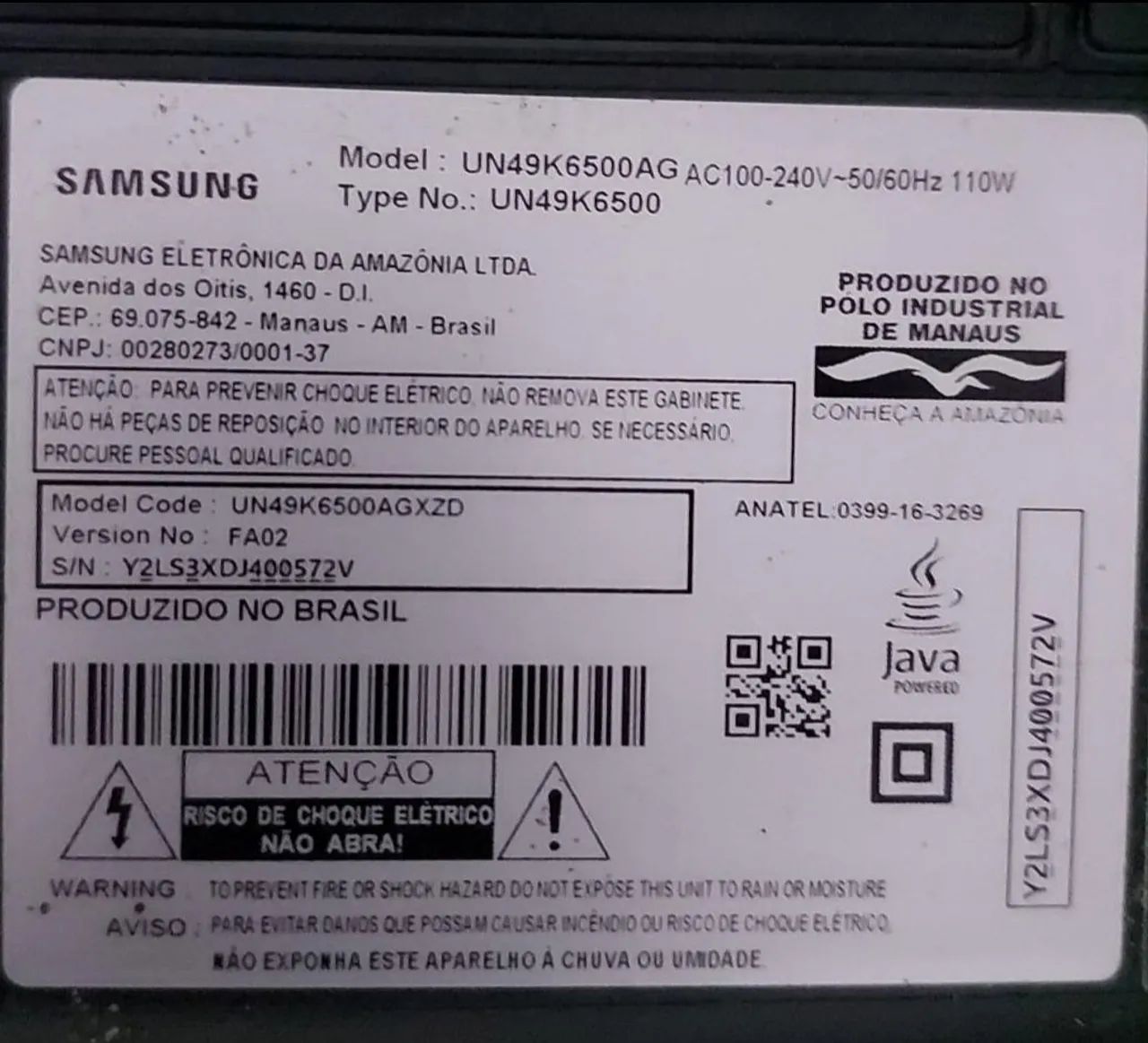 TV Samsung 55" UHD Curved Smart TV (Com defeito na Tv) - Foto 3