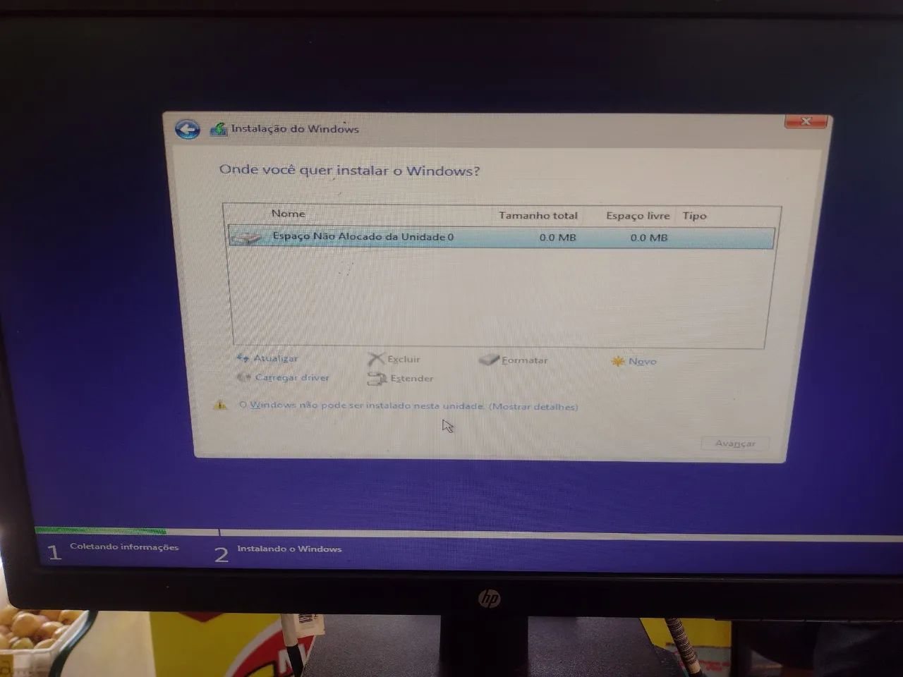 Formatação computador 
