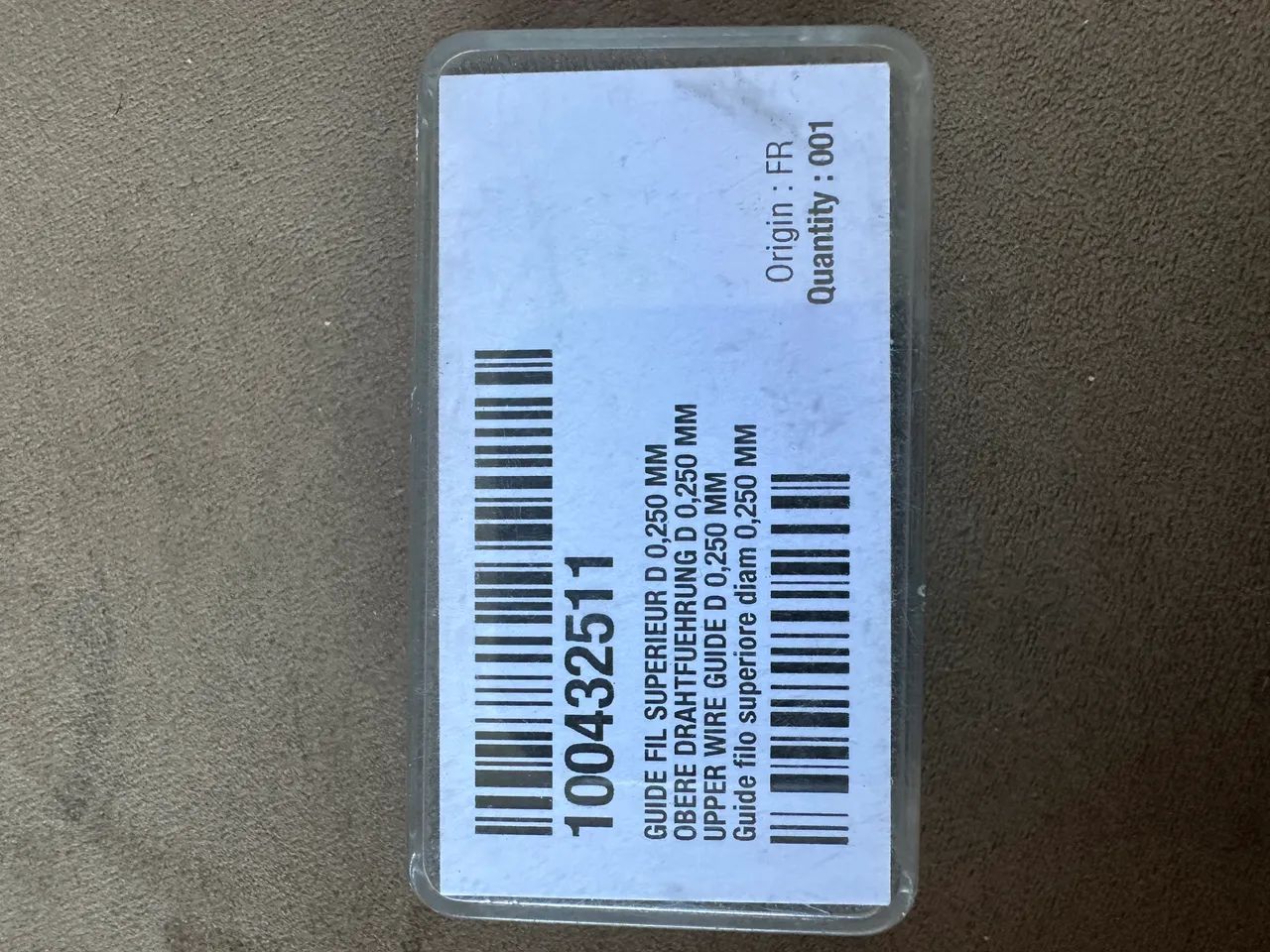 Guias para eletroerosão a fio Charmilles robofio - Foto 3