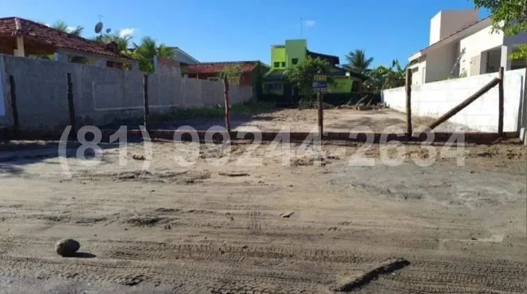 Terreno | 12 x 30 - 360m² | Serrambi (C/O)