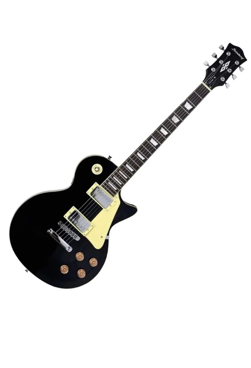 Guitarra preta Les Paul - Foto 2