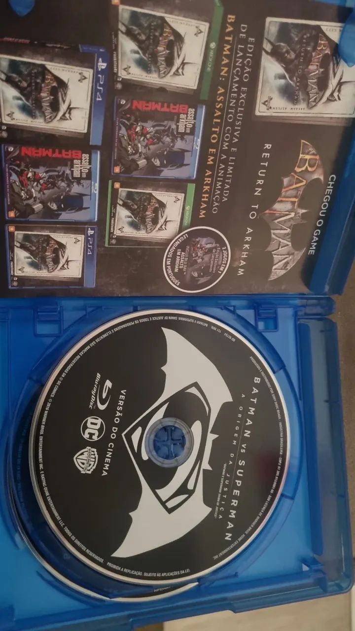 Batman vs Superman - A Origem da Justiça (Edição Definitiva) - Blu-ray - Foto 2