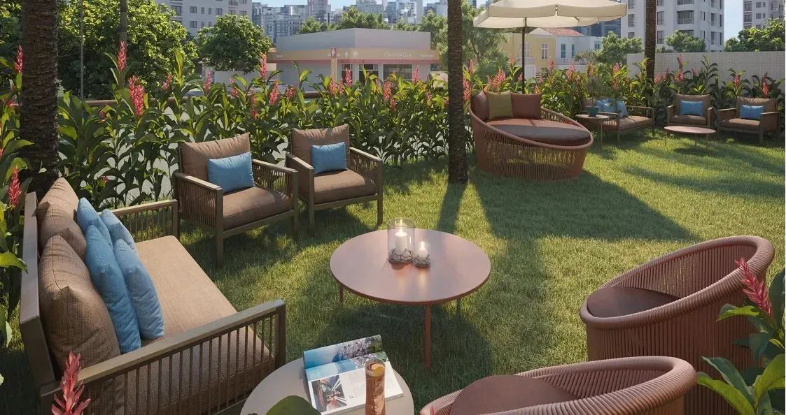 NM - PIAZZA - CASA ORANGE, APARTAMENTOS DE 105 M2, 03 QUARTOS EM PARNAMIRIM, ÁREA DE LAZER