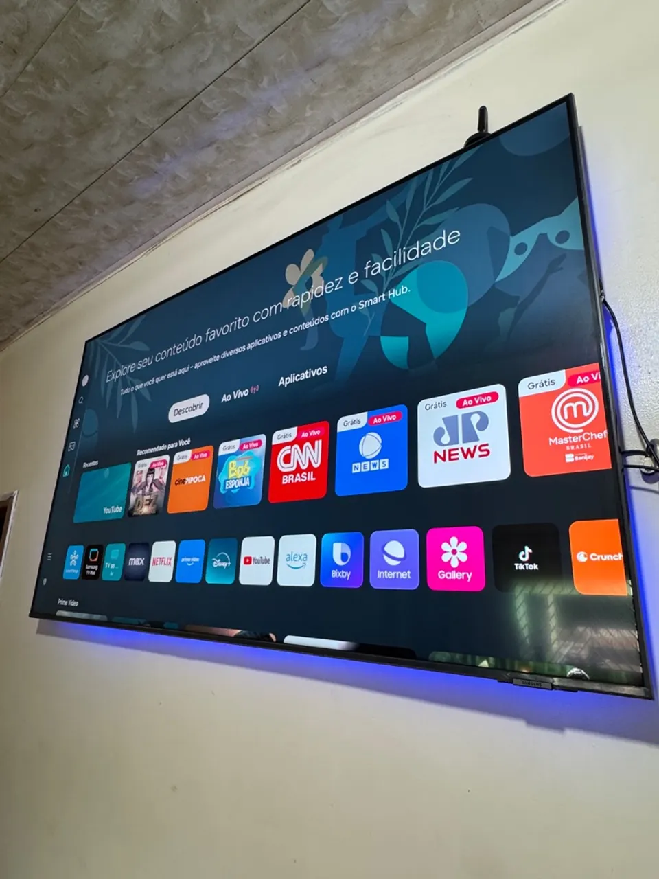 Vendo TV Smart Samsung 65 polegadas