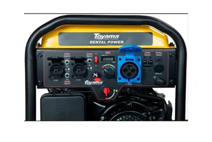 Gerador a Gasolina Toyama - TG8000E-RP Monofásico 220/127 - Foto 2