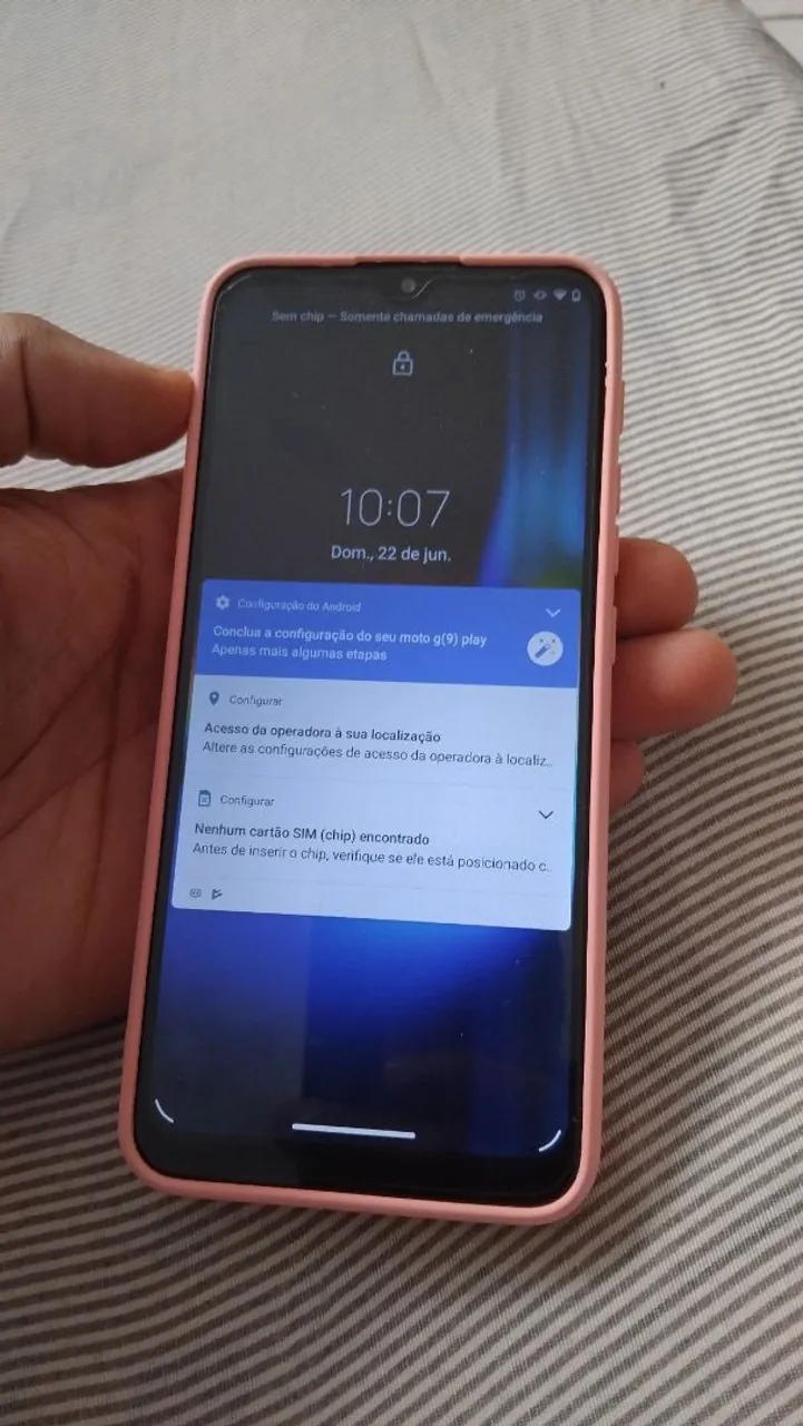 Vendo motorola g9 play em perfeito estado 