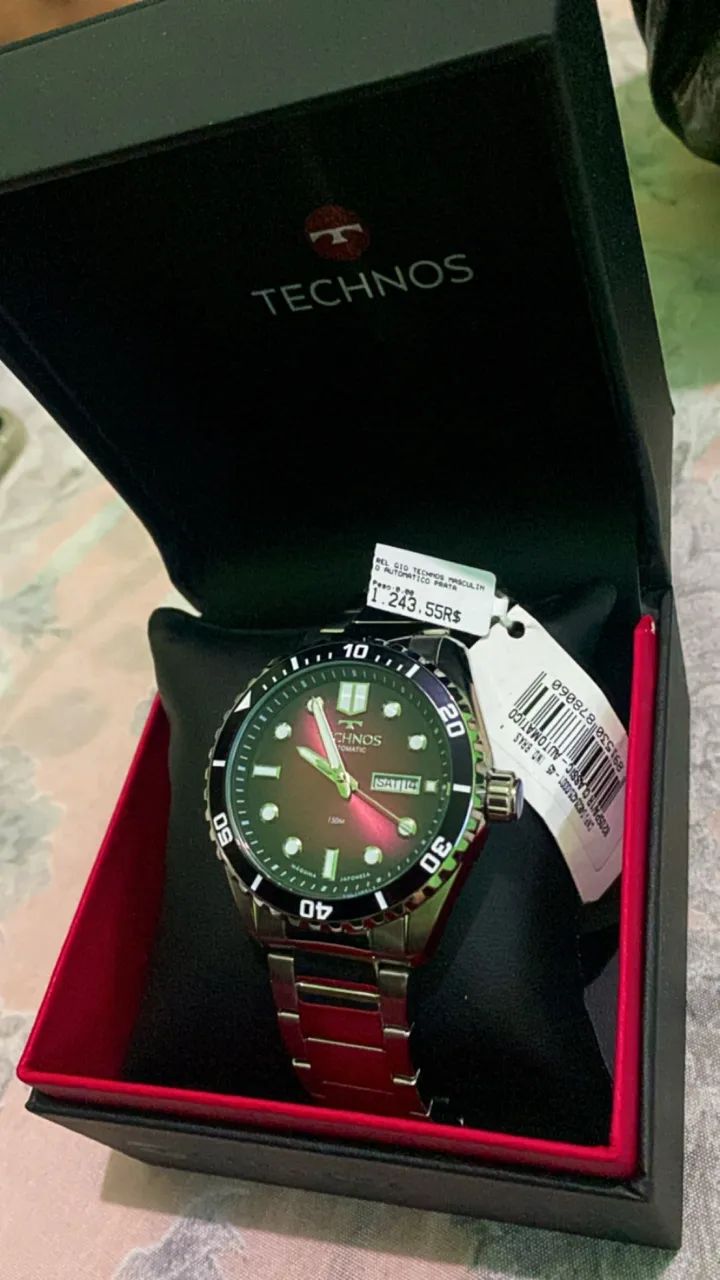 Relógio Technos automático 63825083411713120