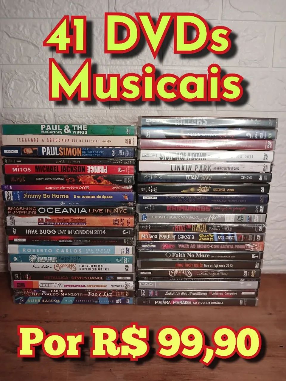 Lote com 41 dvds - CDs, DVDs etc - Lomba da Palmeira, Sapucaia do