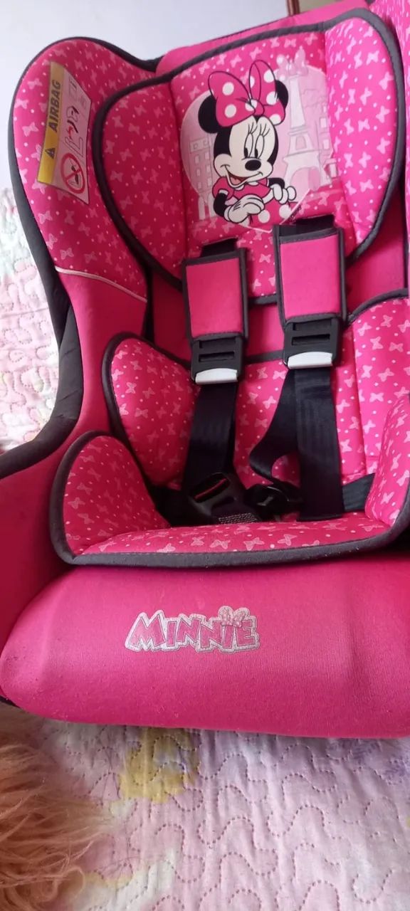 Cadeirinha Automotiva Minnie - Rosa - Foto 4