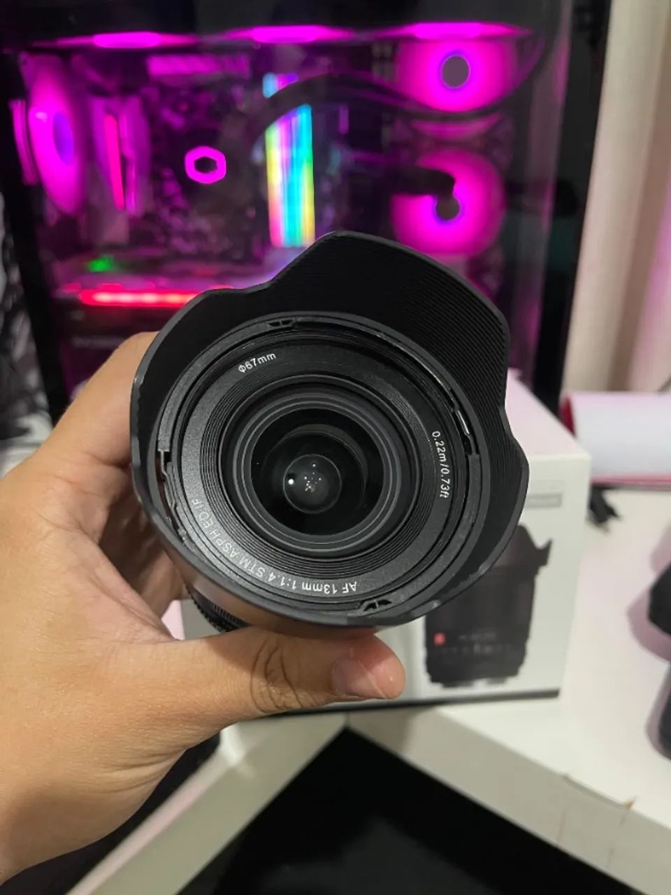 Lente 13mm 1.4 Viltrox Sony - Na Caixa - Foto 2