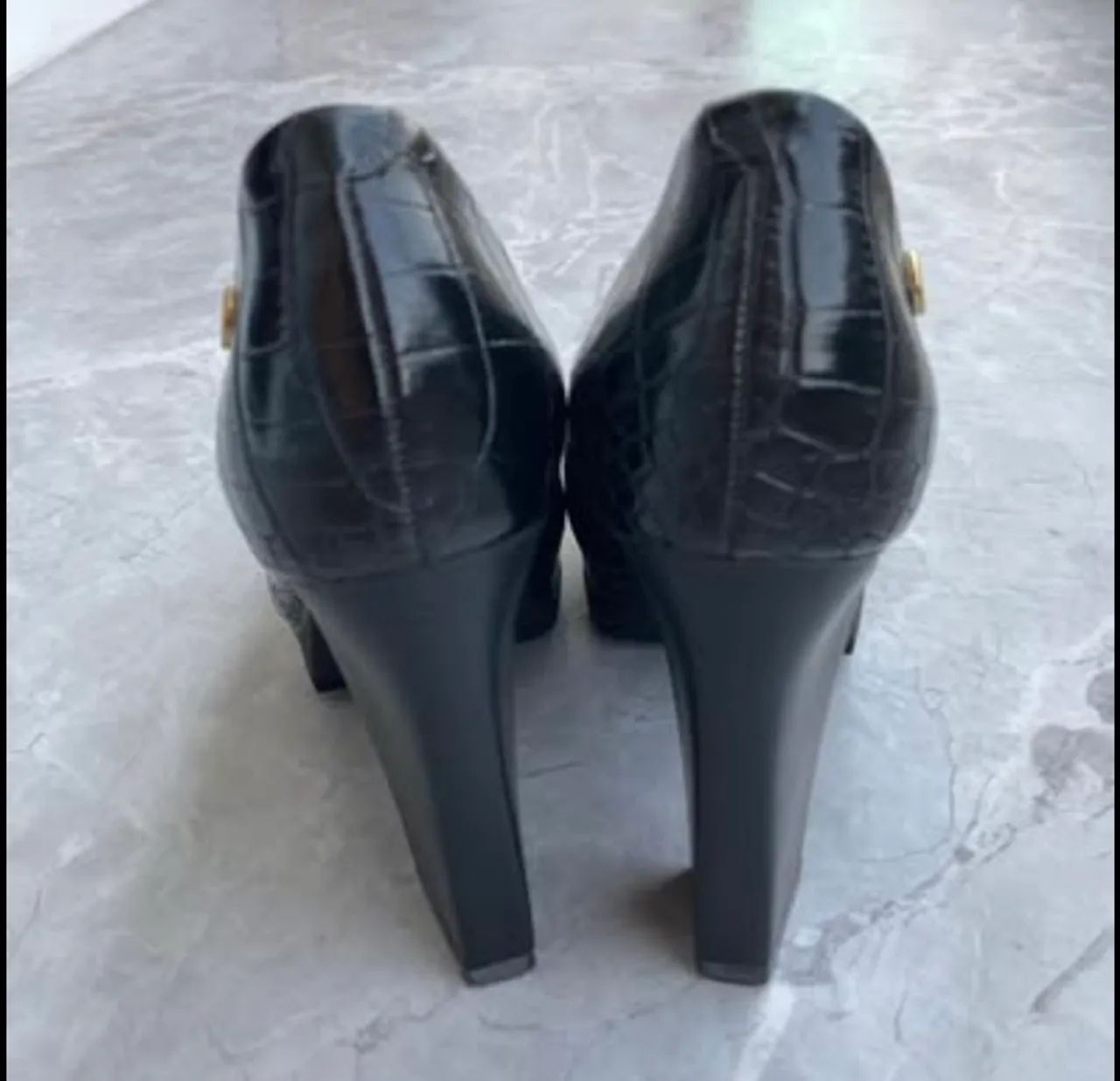 Sapato preto plataforma Vizzano - Foto 5