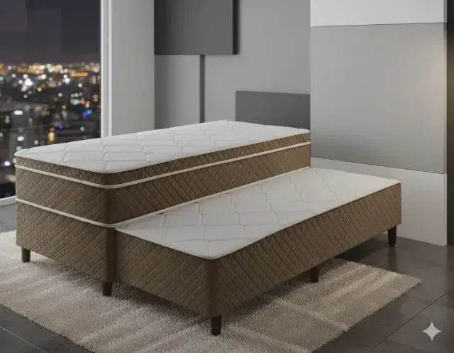 nova cama SOLTEIRO com auxiliar a pronta entrega ...