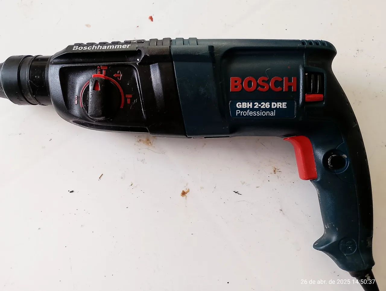Martelo Perfurador Bosch GBH 2-26 DRE - Foto 5