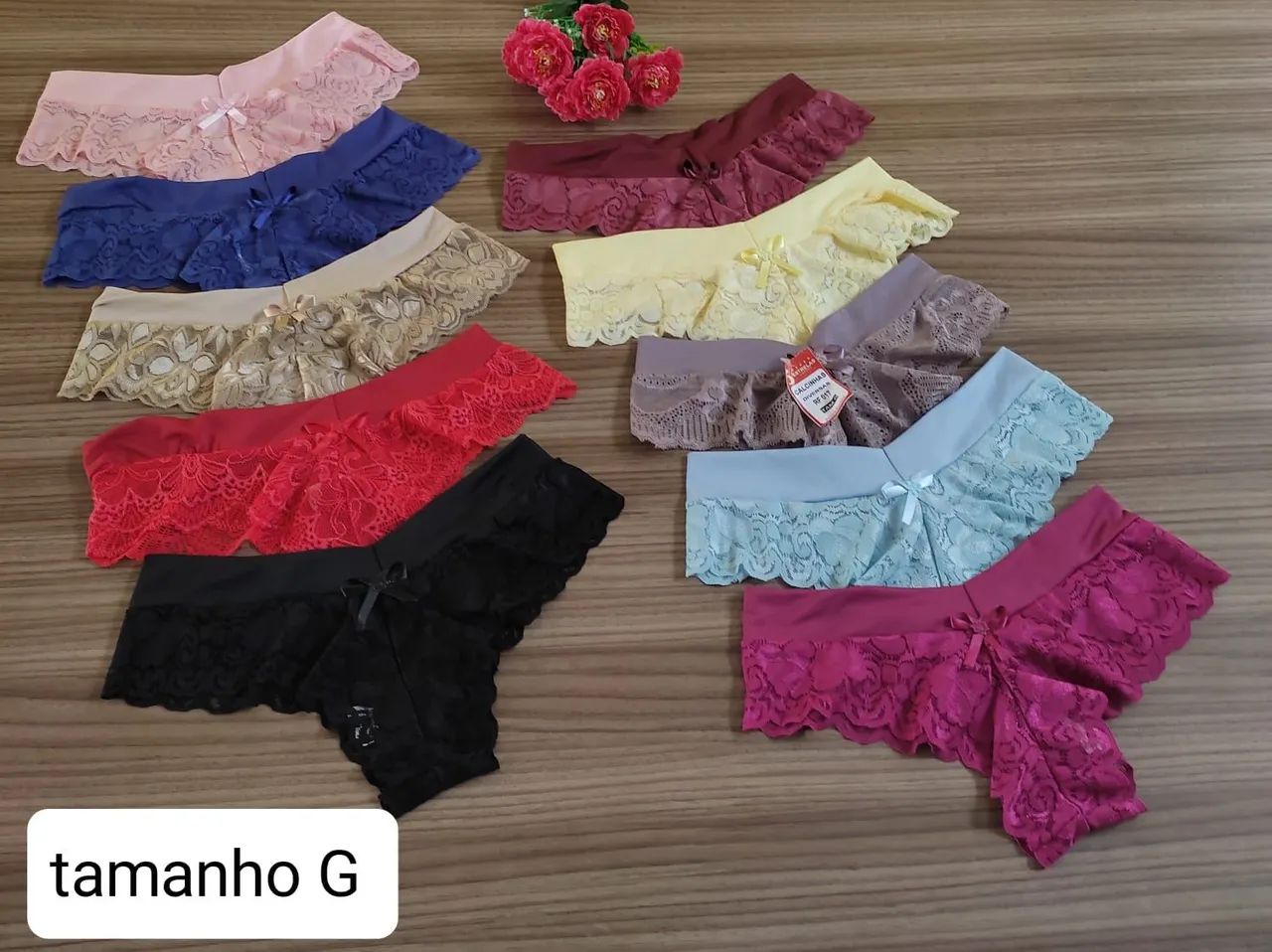 Calcinhas renda e fio duplo  - Foto 2