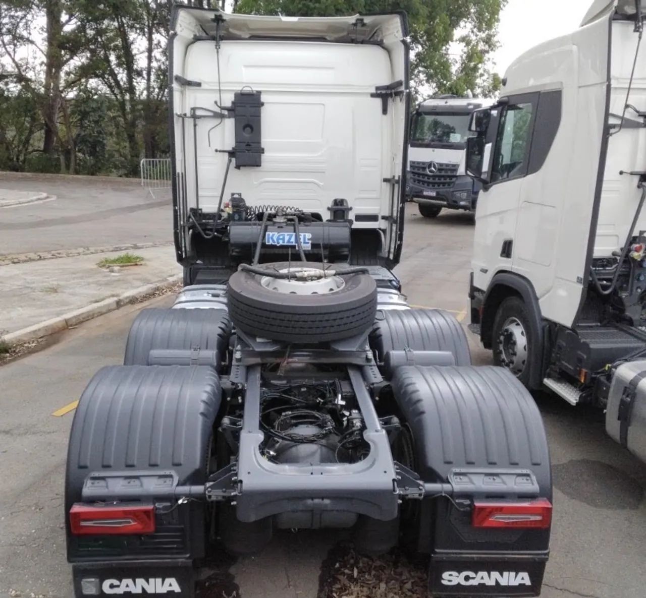 Scania R560 ano 2025, 6x4, média de apenas 2.000 Km, em SP - Foto 4